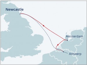 Itinerary for cruise T2311
